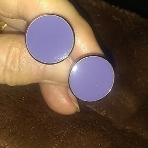 light purple cufflinks set